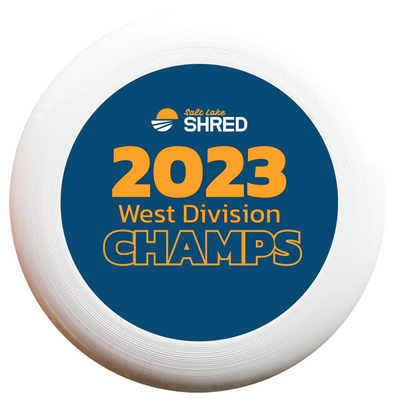 West Division Champs Frisbee