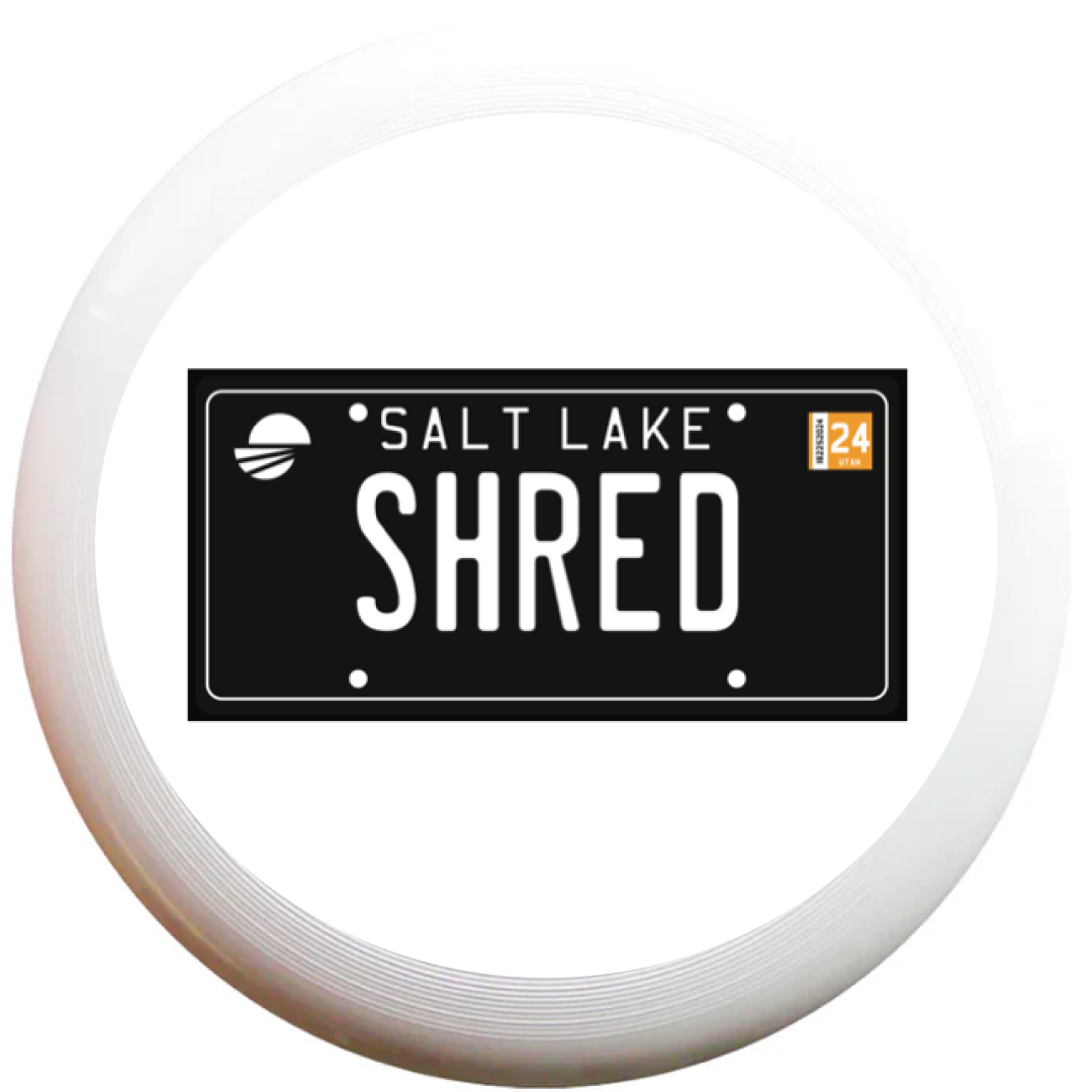 Shred License Plate