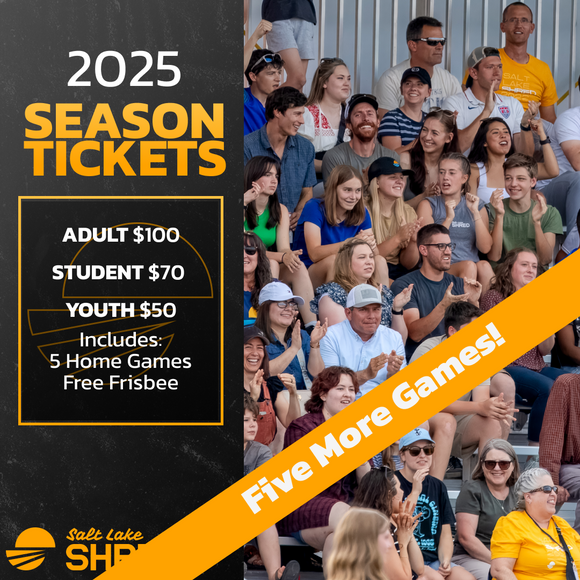 Season Tickets 2025 - 5 Games Left