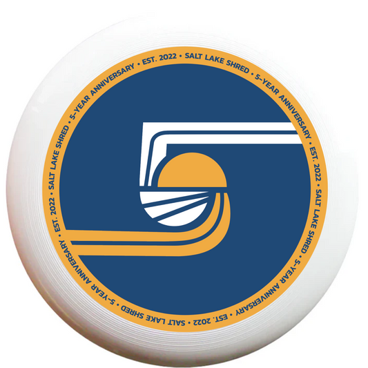 5 Year Anniversary Frisbee