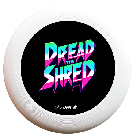80s Dread the Shred Frisbee