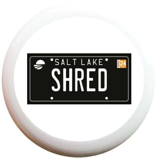Shred License Plate