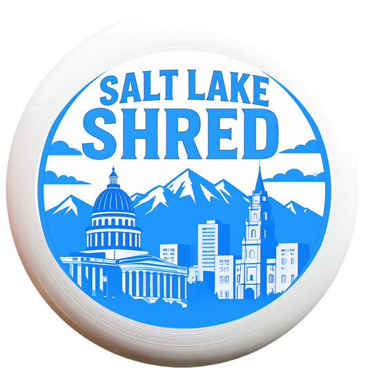 Salt Lake Cityscape Frisbee