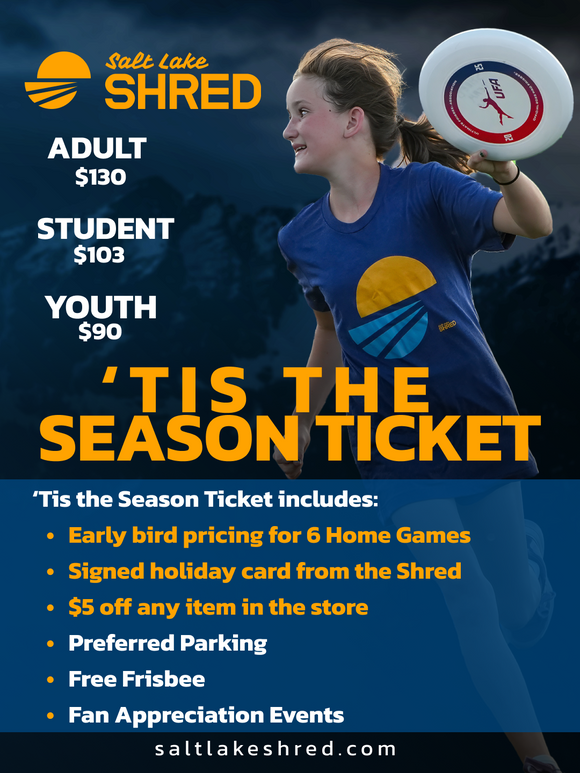 2026 'Tis the Season Ticket