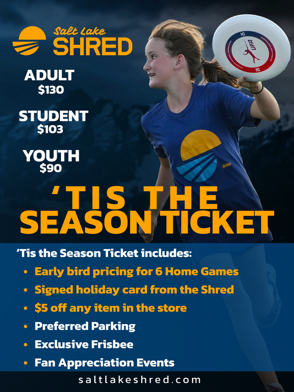 2026 'Tis the Season Ticket